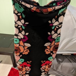 Flower tube top dress